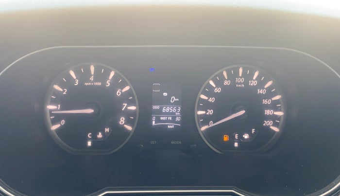 2015 Tata Zest XT PETROL, Petrol, Manual, 68,529 km, Odometer Image