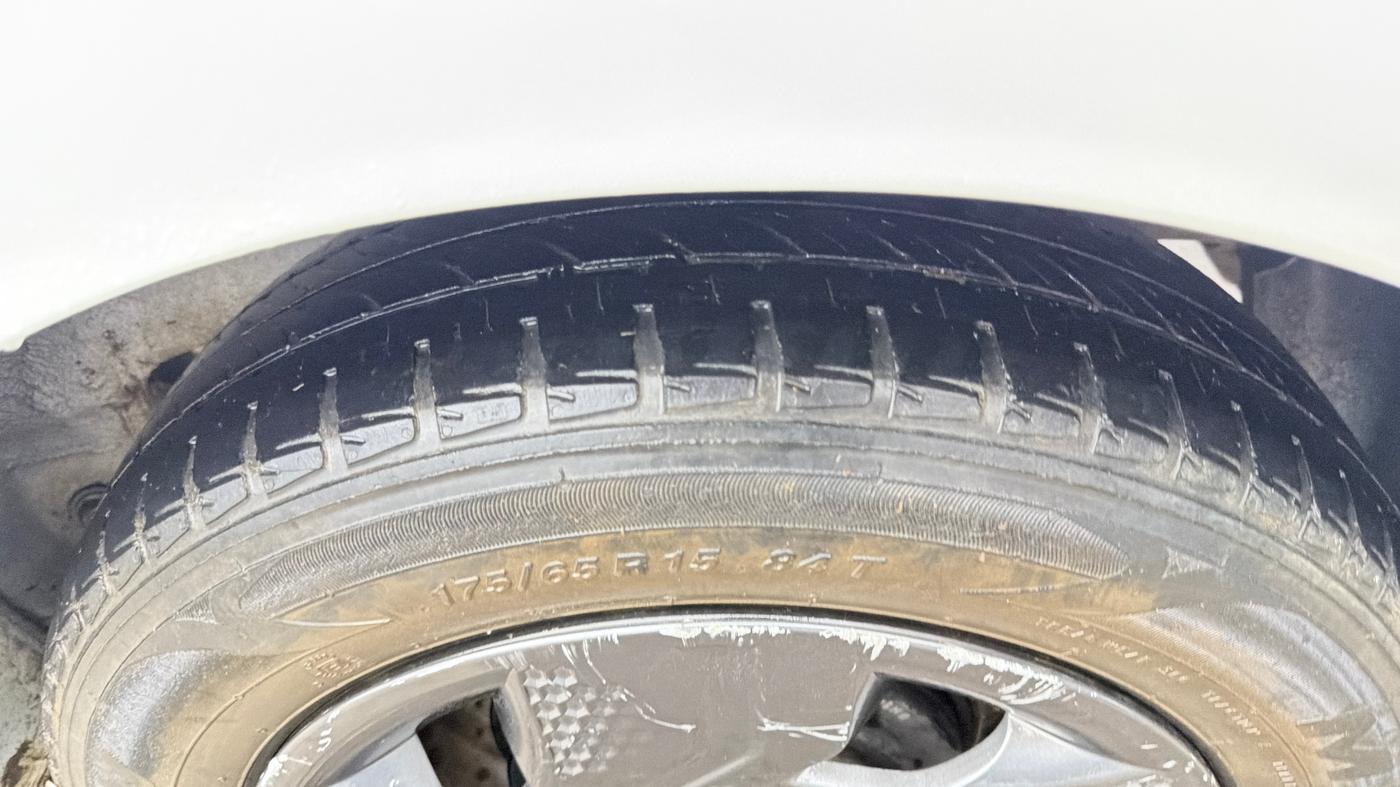 2021 Hyundai AURA S 1.2 AMT, Petrol, Automatic, 39,446 km, Left Rear Tyre Tread