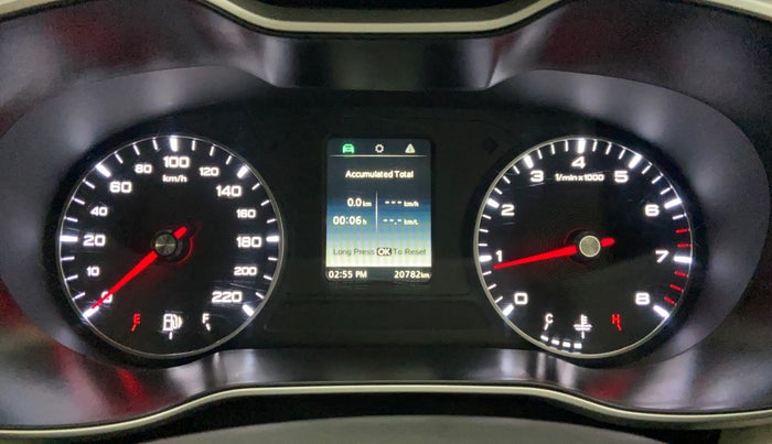 2023 MG ASTOR SUPER 1.5 MT, Petrol, Manual, 20,780 km, Odometer Image