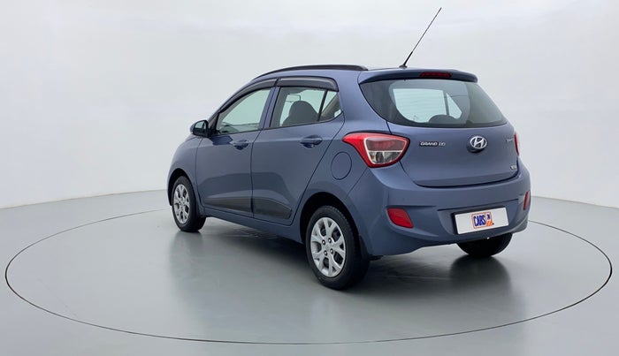 2016 Hyundai Grand i10 SPORTZ 1.2 KAPPA VTVT, Petrol, Manual, 24,521 km, Left Back Diagonal