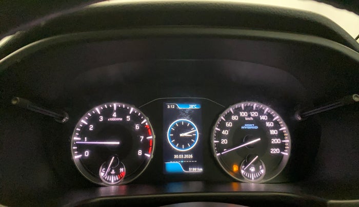 2023 Maruti BREZZA ZXI + SMART HYBRID, Petrol, Manual, 51,975 km, Odometer Image