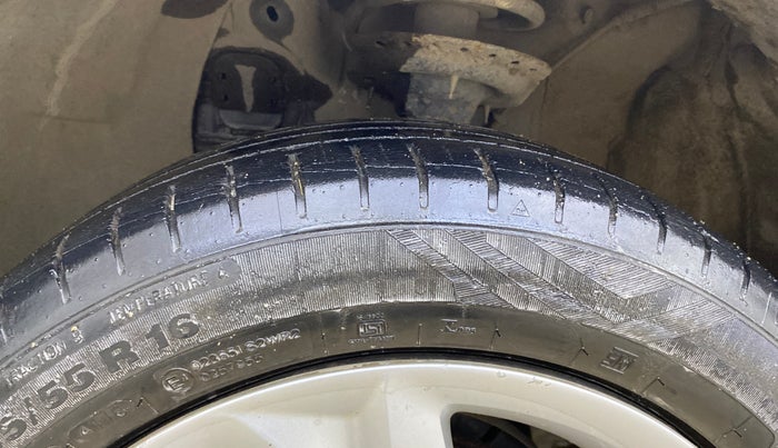 2017 Hyundai Elite i20 ASTA 1.2, Petrol, Manual, 72,674 km, Left Front Tyre Tread