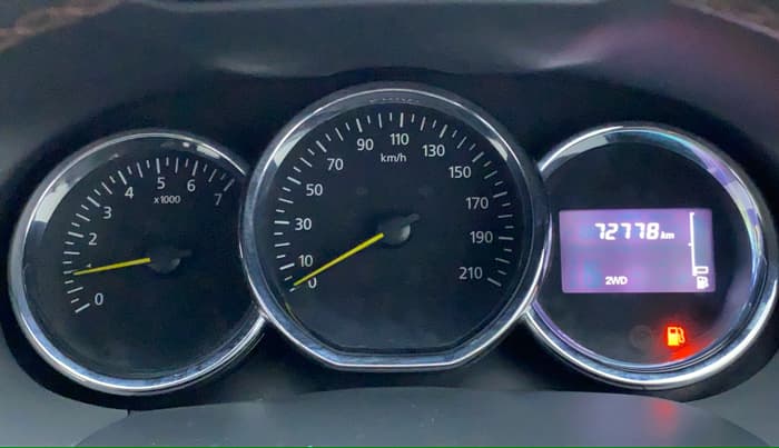 2016 Renault Duster RXZ 110 4WD, Diesel, Manual, 73,208 km, Odometer Image