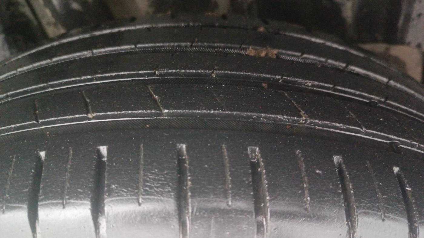 2023 Toyota Glanza G AMT, Petrol, Automatic, 49,555 km, Right Rear Tyre Tread