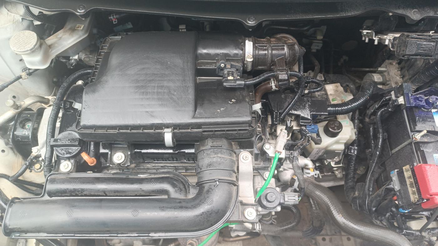 2023 Toyota Glanza G AMT, Petrol, Automatic, 49,555 km, Engine View