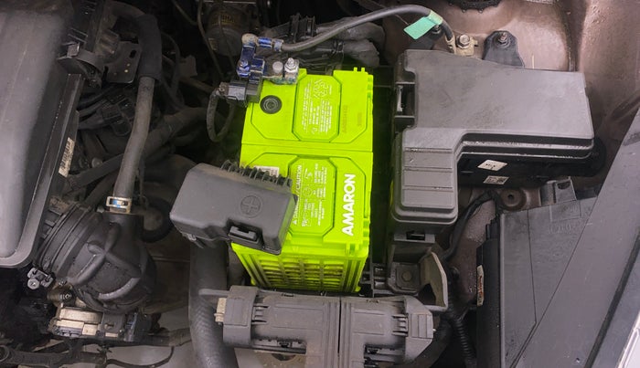 2020 Hyundai AURA SX PLUS 1.2 AMT, Petrol, Automatic, 30,090 km, Engine View - Left