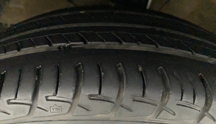 2018 Maruti Baleno DELTA CVT PETROL 1.2, Petrol, Automatic, 94,466 km, Left Front Tyre Tread