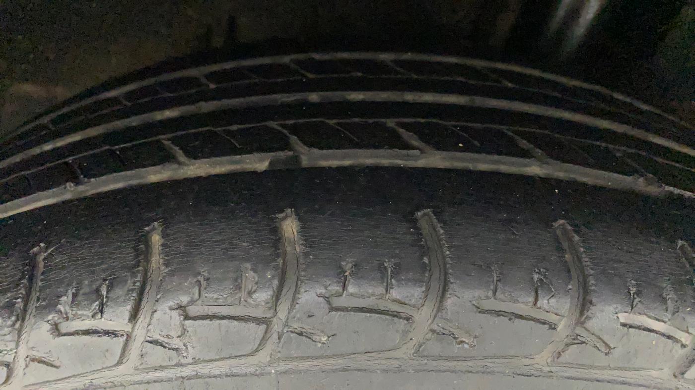 2018 Maruti Baleno DELTA CVT PETROL 1.2, Petrol, Automatic, 94,466 km, Left Rear Tyre Tread