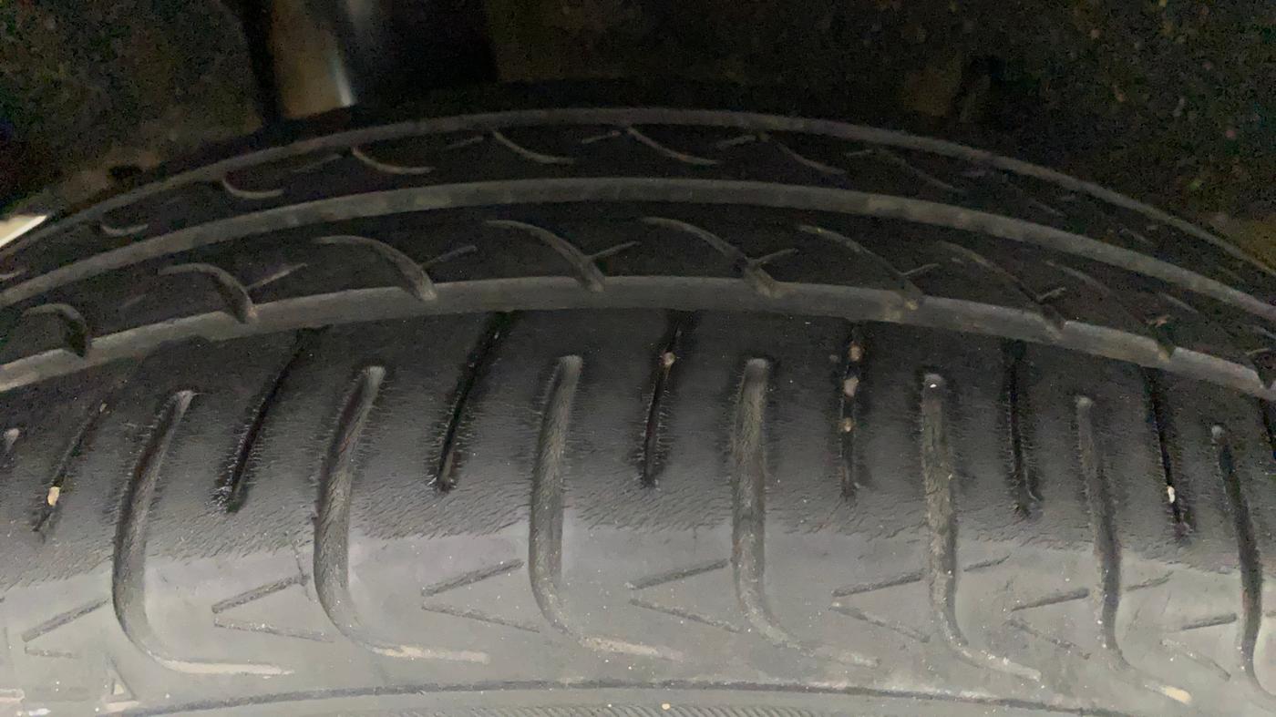 2018 Maruti Baleno DELTA CVT PETROL 1.2, Petrol, Automatic, 94,466 km, Right Rear Tyre Tread