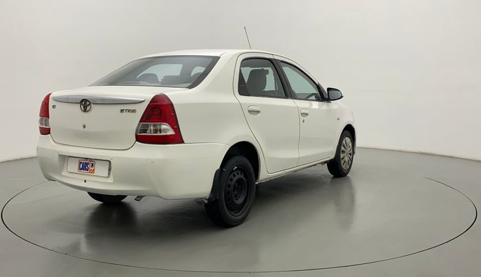 2014 Toyota Etios G SP, Petrol, Manual, 78,652 km, Right Back Diagonal