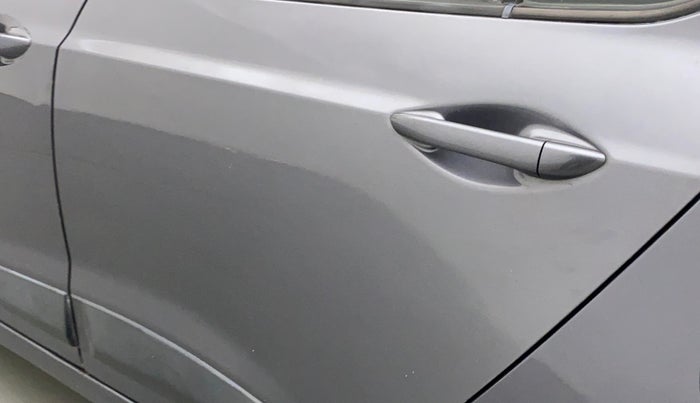 2017 Hyundai Grand i10 SPORTZ (O) 1.2 KAPPA VTVT, Petrol, Manual, 76,053 km, Rear left door - Paint has faded