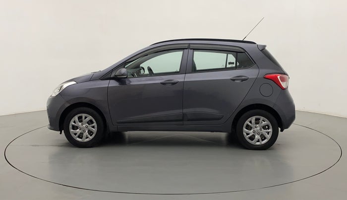 2017 Hyundai Grand i10 SPORTZ (O) 1.2 KAPPA VTVT, Petrol, Manual, 76,053 km, Left Side