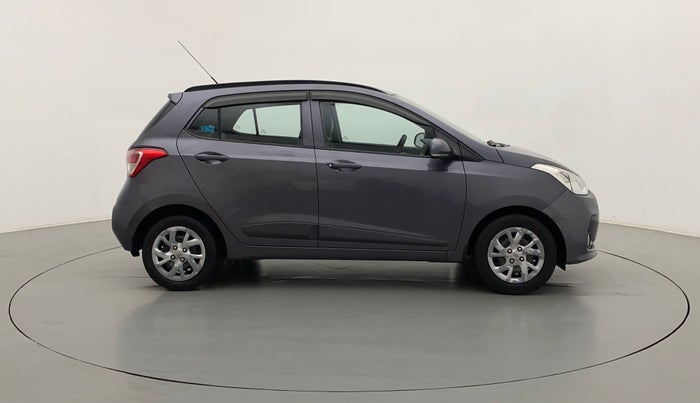 2017 Hyundai Grand i10 SPORTZ (O) 1.2 KAPPA VTVT, Petrol, Manual, 76,053 km, Right Side