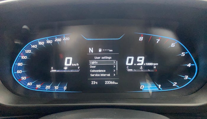 2021 Hyundai NEW I20 SPORTZ 1.0T GDI IMT, Petrol, Manual, 23,365 km, Odometer Image