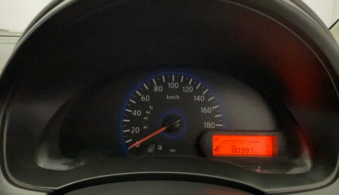 2016 Datsun Go T, Petrol, Manual, 80,394 km, Odometer Image
