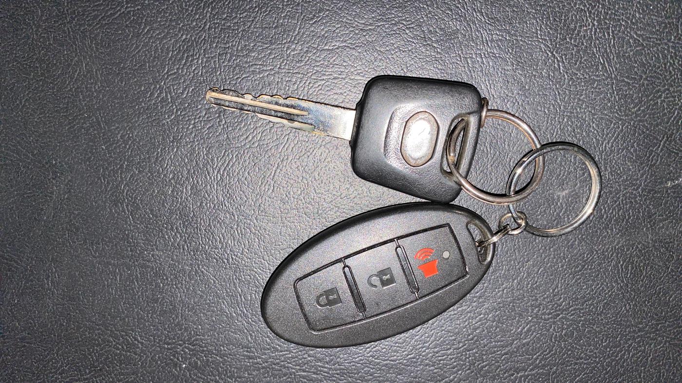 2016 Datsun Go T, Petrol, Manual, 80,466 km, Key Close Up