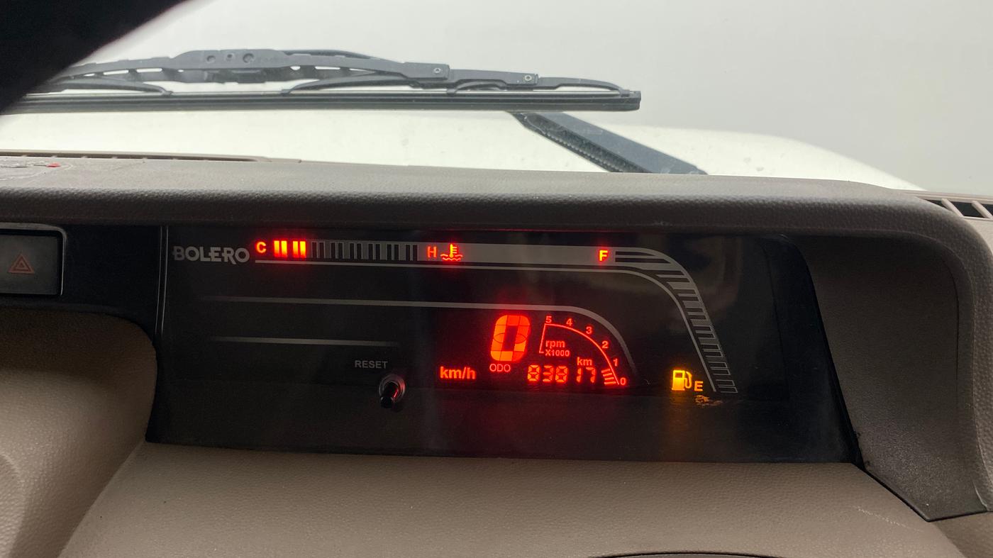 2014 Mahindra Bolero ZLX BS IV, Diesel, Manual, 83,796 km, Odometer Image