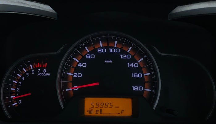 2015 Maruti Alto K10 VXI, Petrol, Manual, 60,073 km, Odometer Image