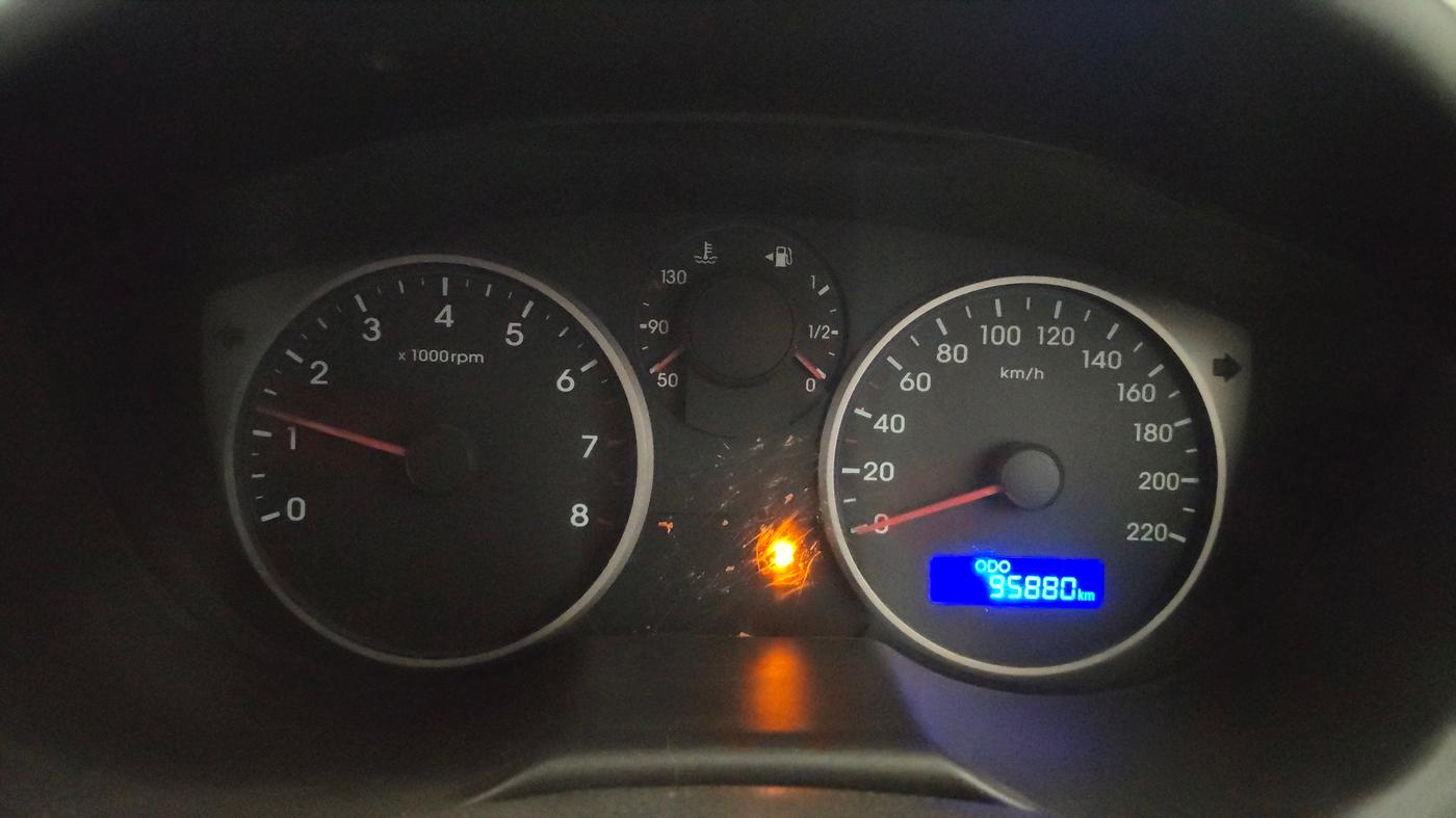 2013 Hyundai i20 SPORTZ 1.2, CNG, Manual, 95,821 km, Odometer Image