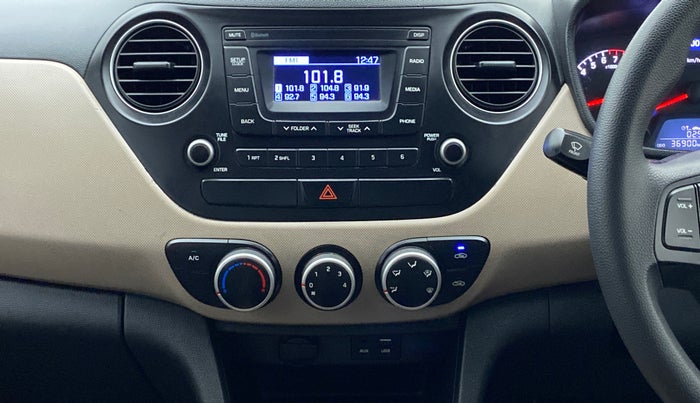 2018 Hyundai Xcent E PLUS, Petrol, Manual, 36,918 km, Air Conditioner