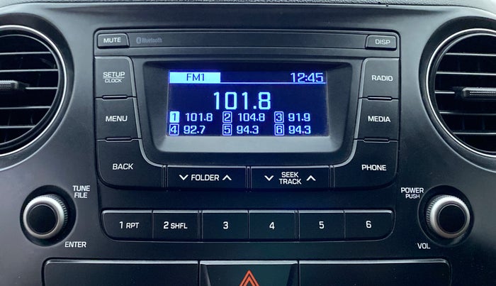 2018 Hyundai Xcent E PLUS, Petrol, Manual, 36,918 km, Infotainment System