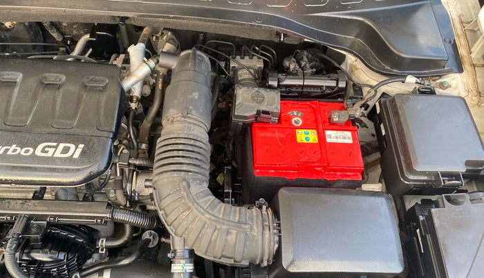 2021 KIA SONET HTX 1.0 IMT, Petrol, Manual, 31,944 km, Engine View - Left