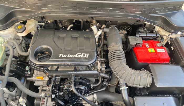 2021 KIA SONET HTX 1.0 IMT, Petrol, Manual, 31,944 km, Engine View