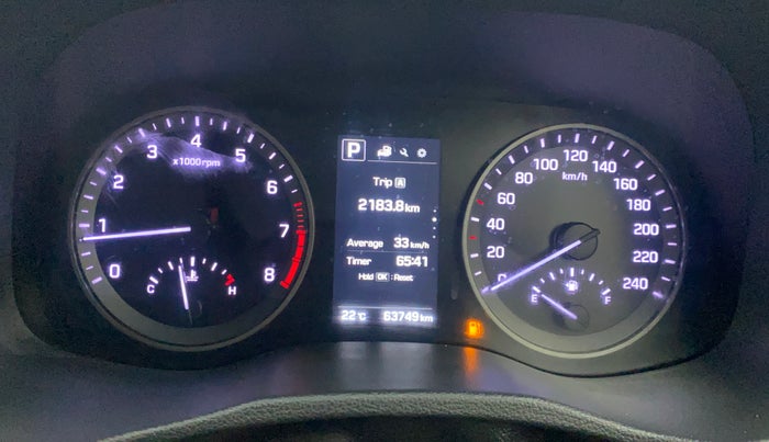 2019 Hyundai Tucson GLS 2WD AT PETROL, Petrol, Automatic, 63,629 km, Odometer Image
