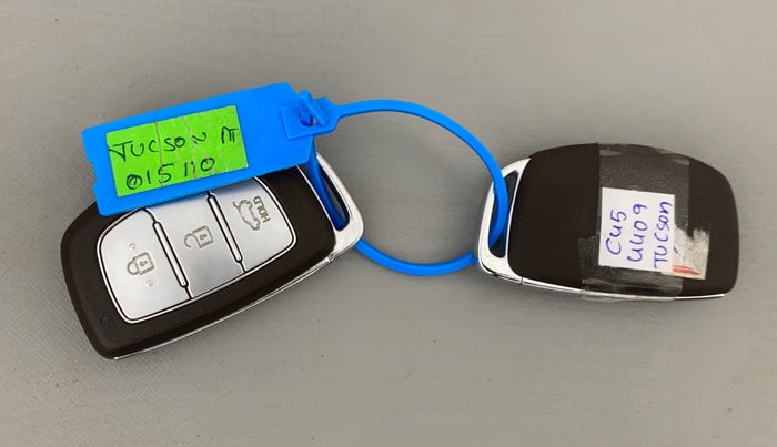 2019 Hyundai Tucson GLS 2WD AT PETROL, Petrol, Automatic, 63,629 km, Key Close Up