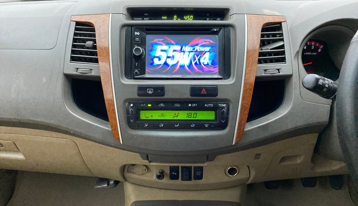 2009 Toyota Fortuner 3.0 MT 4X4, Diesel, Manual, 2,17,011 km, Air Conditioner