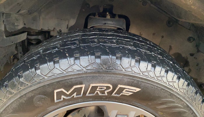 2021 Mahindra Thar LX PETROL HT 4WD AT, Petrol, Automatic, 37,786 km, Left Front Tyre Tread