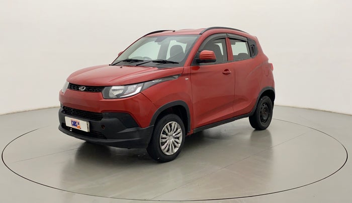 2017 Mahindra Kuv100 K4 6 STR, Petrol, Manual, 31,501 km, Left Front Diagonal