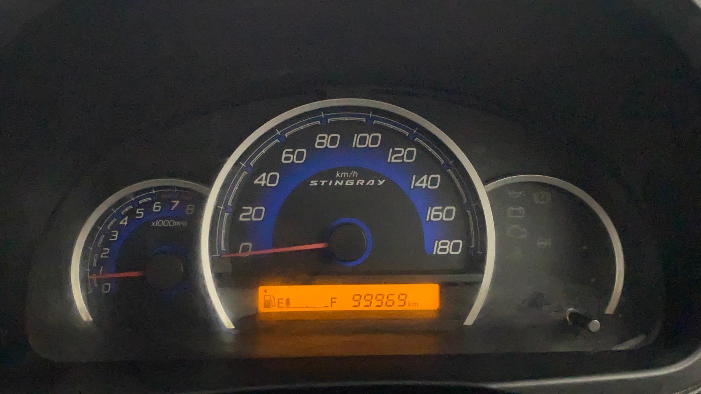2014 Maruti Wagon R Stingray VXI, Petrol, Manual, 99,934 km, Odometer Image