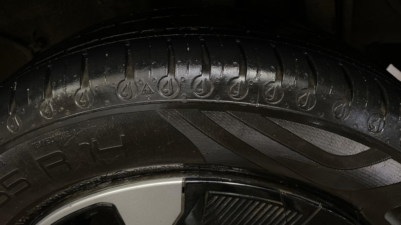 2025 Tata Tiago XT PETROL, Petrol, Manual, 11,015 km, Left Rear Tyre Tread