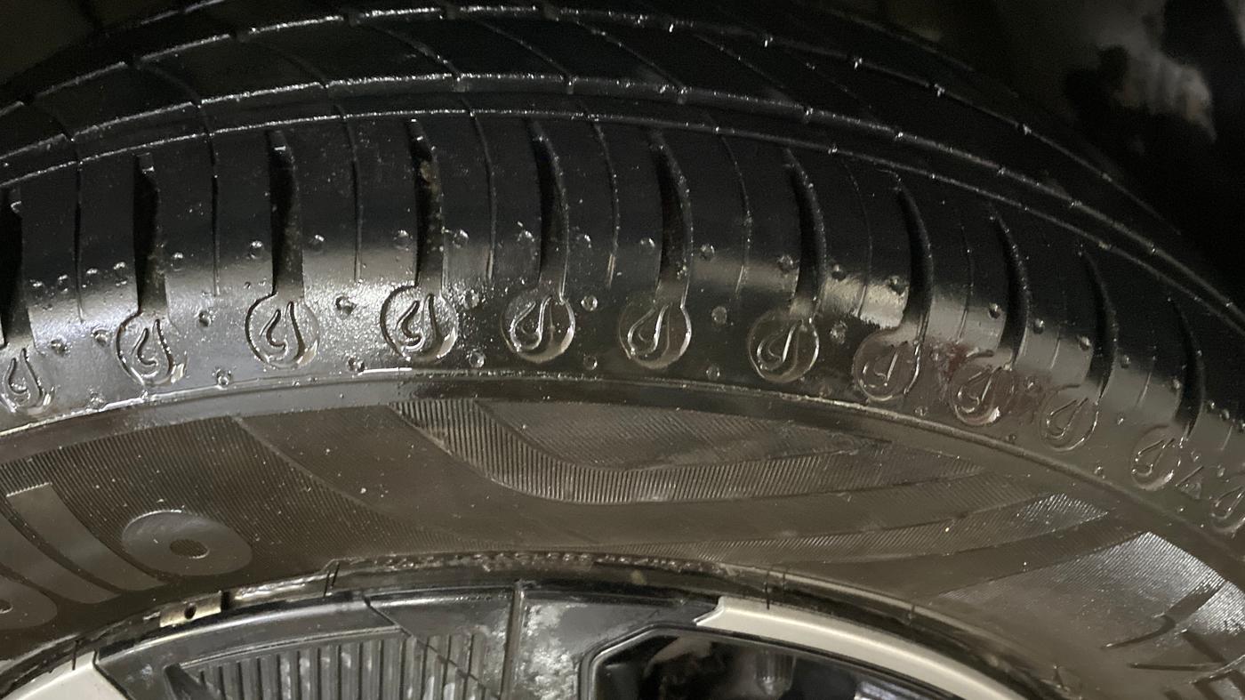 2025 Tata Tiago XT PETROL, Petrol, Manual, 11,015 km, Right Front Tyre Tread
