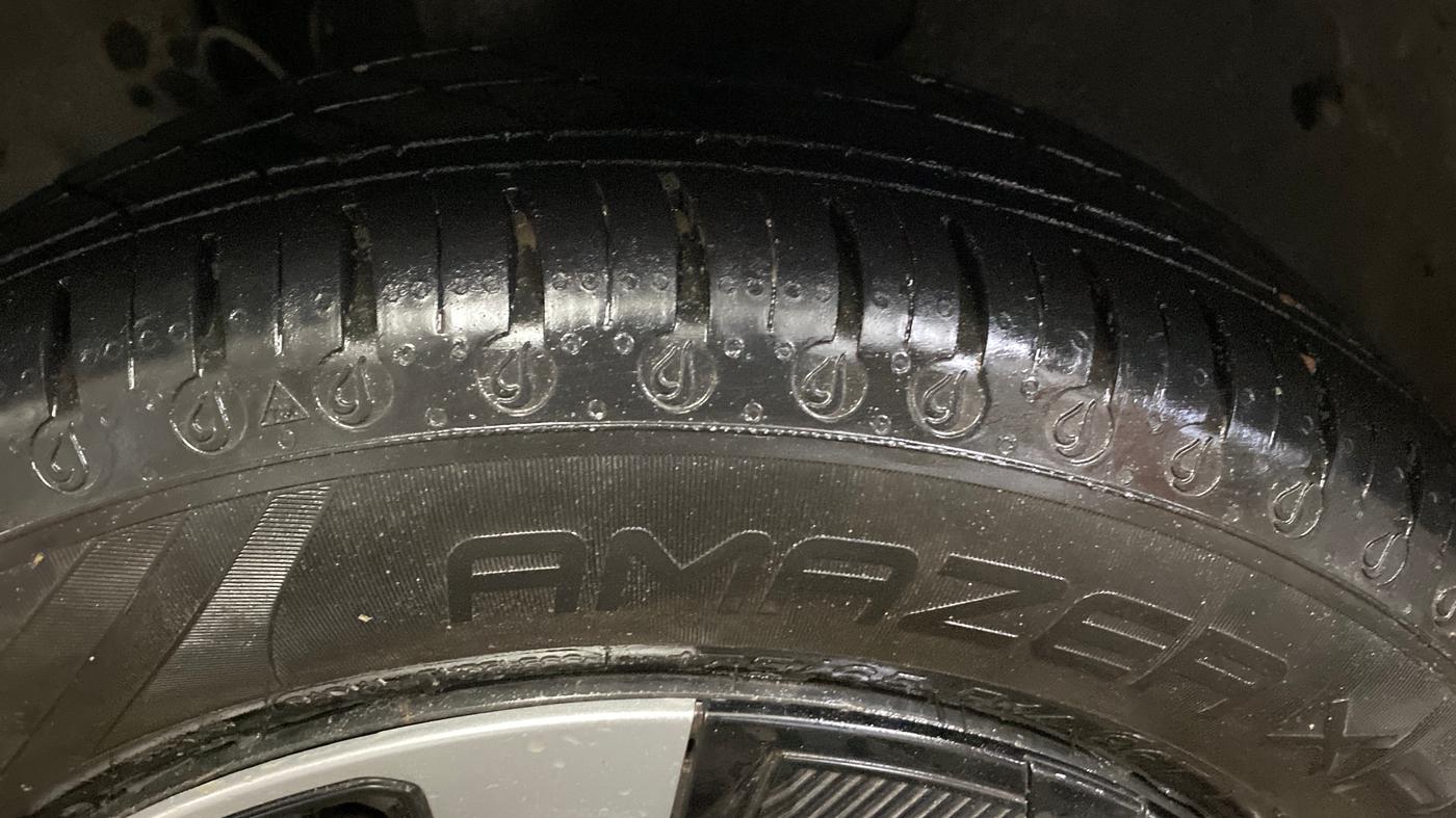 2025 Tata Tiago XT PETROL, Petrol, Manual, 11,015 km, Left Front Tyre Tread