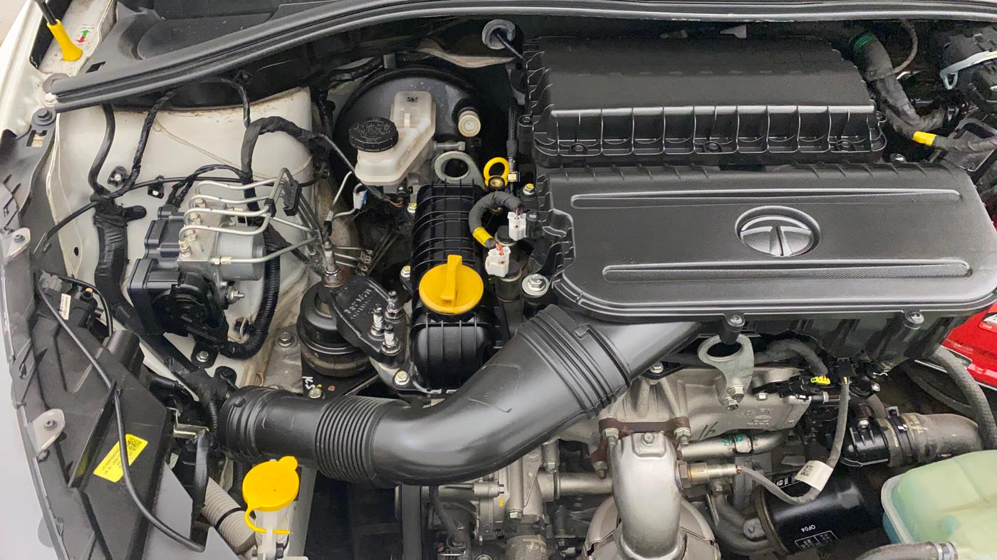 2021 Tata TIGOR XZ PLUS PETROL, Petrol, Manual, 27,814 km, Engine View - Right