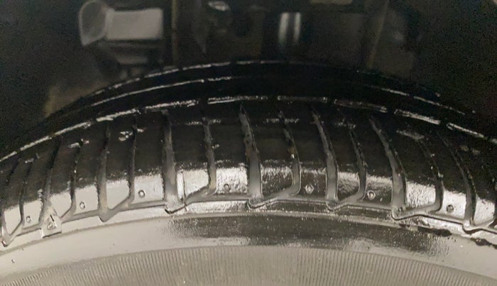 2021 Tata TIGOR XZ PLUS PETROL, Petrol, Manual, 27,814 km, Left Front Tyre Tread