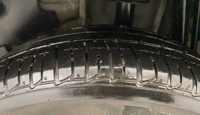2021 Tata TIGOR XZ PLUS PETROL, Petrol, Manual, 27,814 km, Left Rear Tyre Tread