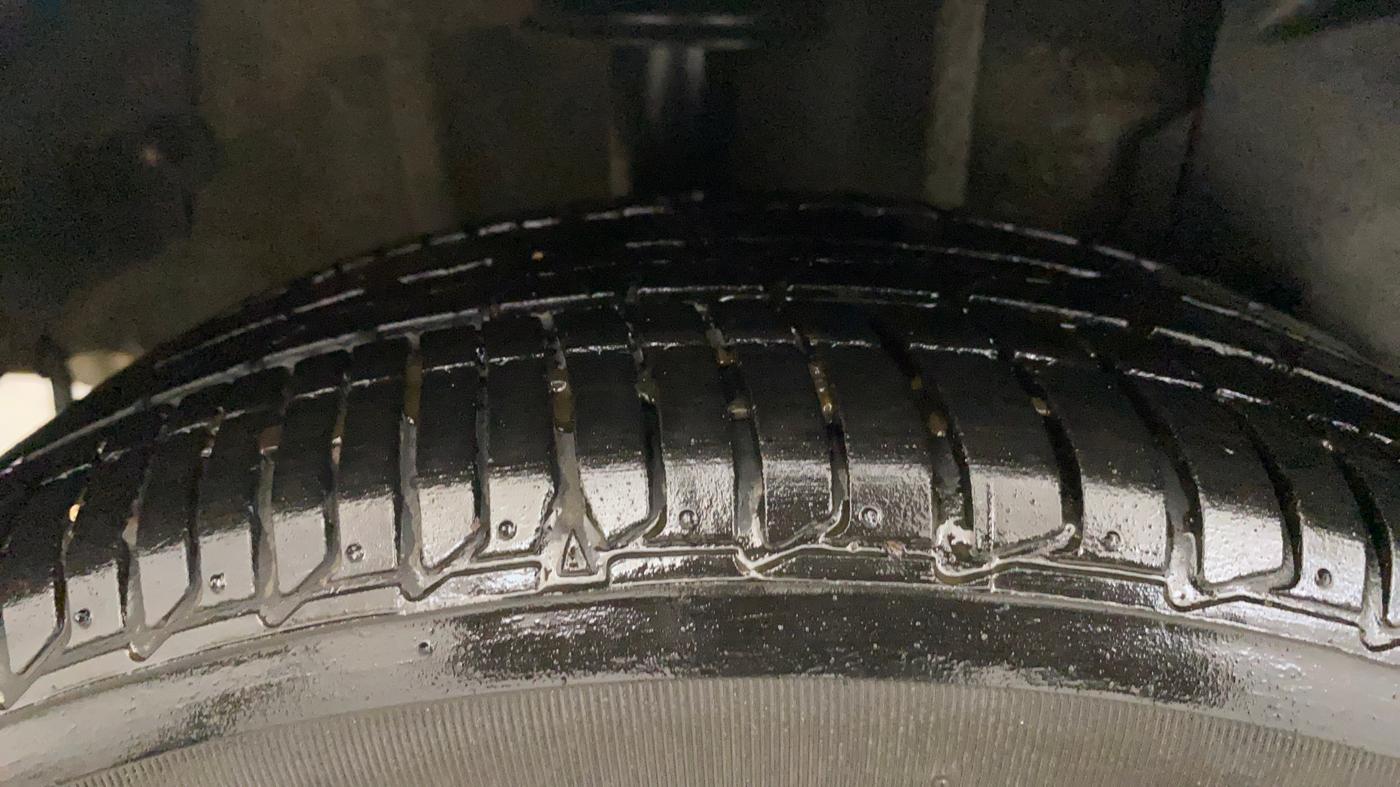 2021 Tata TIGOR XZ PLUS PETROL, Petrol, Manual, 27,814 km, Right Rear Tyre Tread