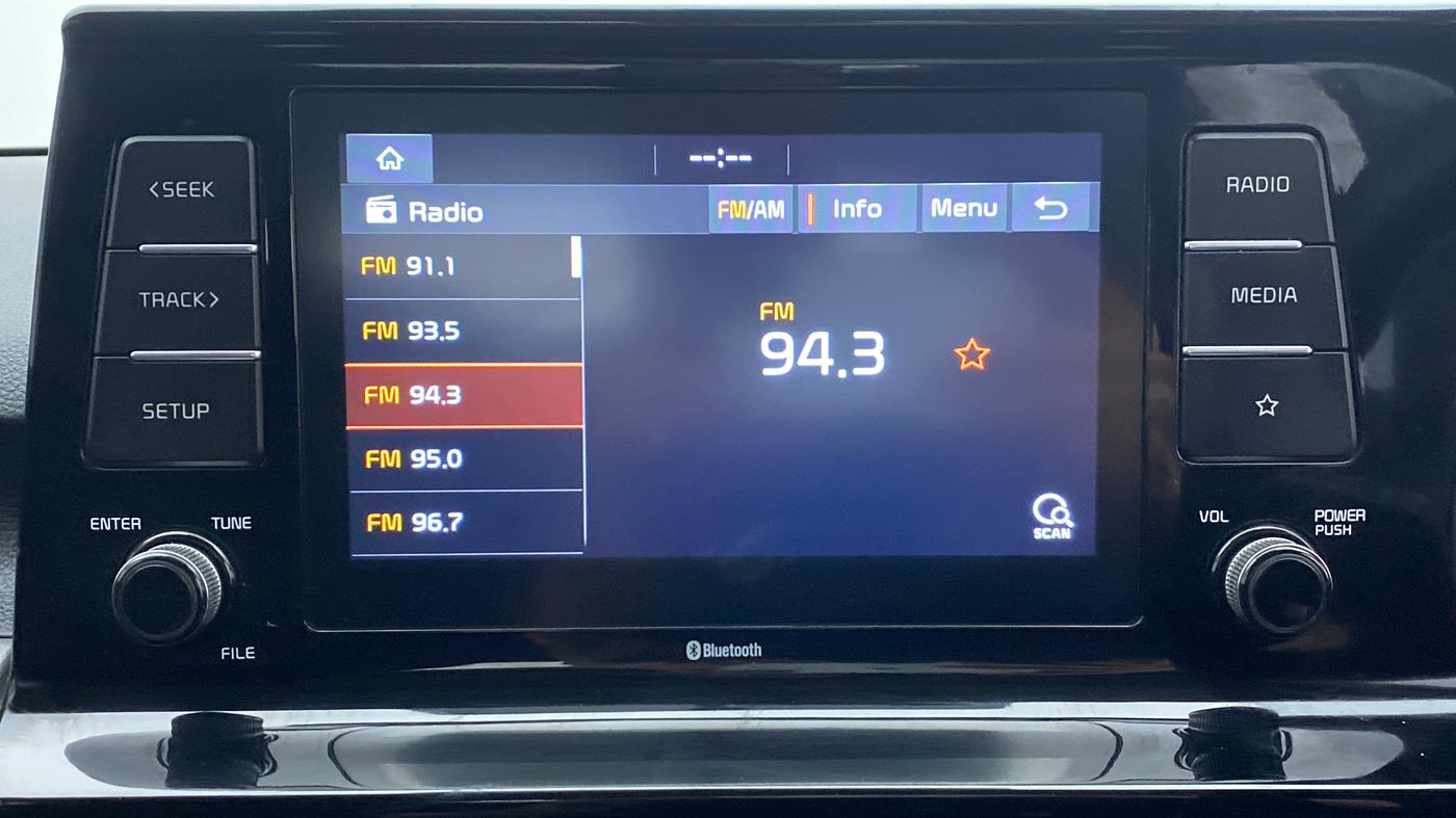 2020 KIA SELTOS HTK 1.5 PETROL, Petrol, Manual, 33,499 km, Infotainment System