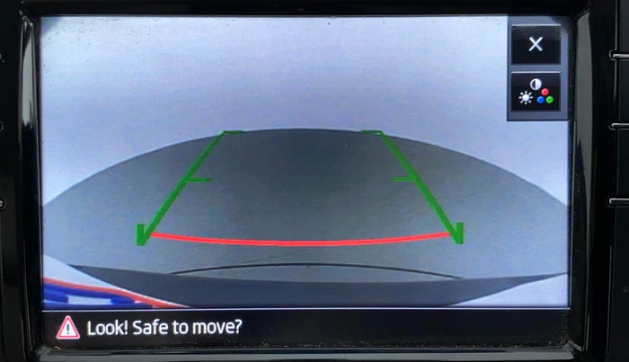 2017 Skoda Rapid ELEGANCE 1.6 MPFI AT, Petrol, Automatic, 50,500 km, Parking Camera