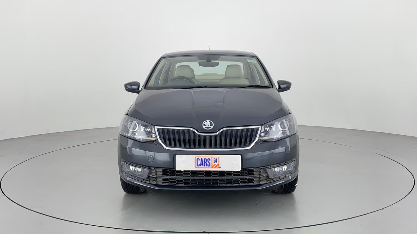 2017 Skoda Rapid ELEGANCE 1.6 MPFI AT, Petrol, Automatic, 50,500 km, Front