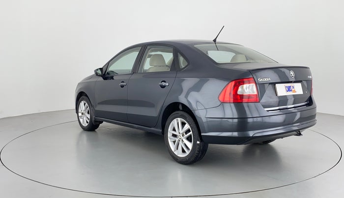 2017 Skoda Rapid ELEGANCE 1.6 MPFI AT, Petrol, Automatic, 50,500 km, Left Back Diagonal