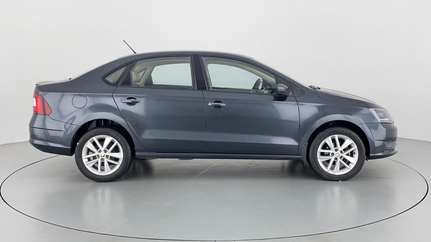 2017 Skoda Rapid ELEGANCE 1.6 MPFI AT, Petrol, Automatic, 50,500 km, Right Side View