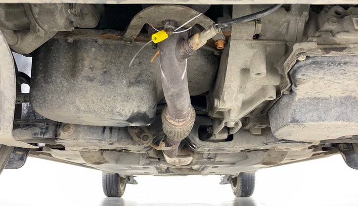 2017 Skoda Rapid ELEGANCE 1.6 MPFI AT, Petrol, Automatic, 50,500 km, Front Underbody