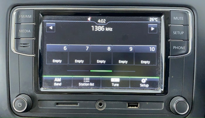 2017 Skoda Rapid ELEGANCE 1.6 MPFI AT, Petrol, Automatic, 50,500 km, Infotainment System