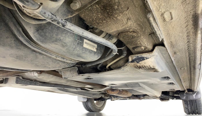 2017 Skoda Rapid ELEGANCE 1.6 MPFI AT, Petrol, Automatic, 50,500 km, Right Side Underbody