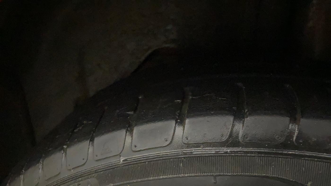 2019 Ford Figo Aspire TREND PLUS CNG, CNG, Manual, 64,643 km, Left Rear Tyre Tread