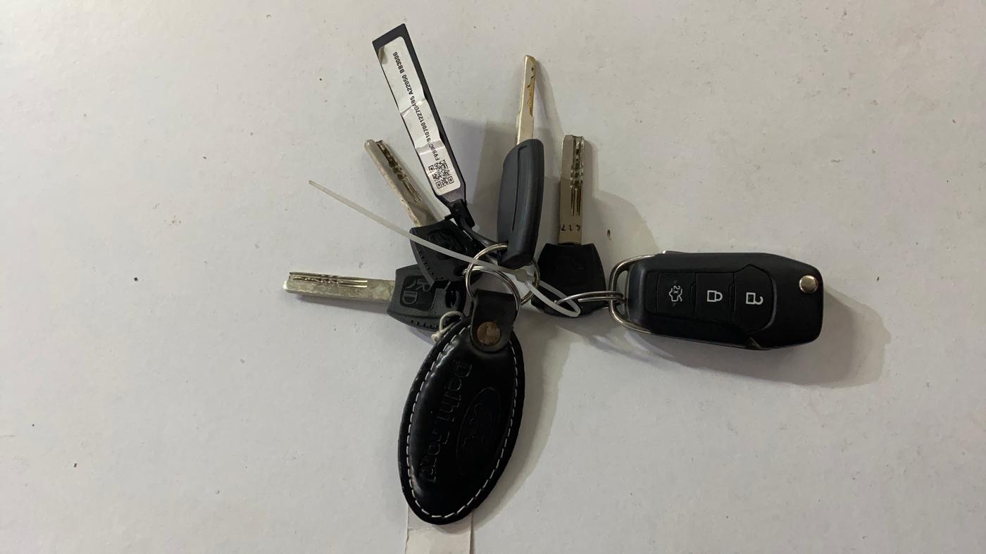 2019 Ford Figo Aspire TREND PLUS CNG, CNG, Manual, 64,643 km, Key Close Up